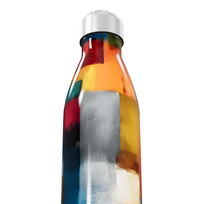 Garrafa Inox - Estampada Colorida 500ml