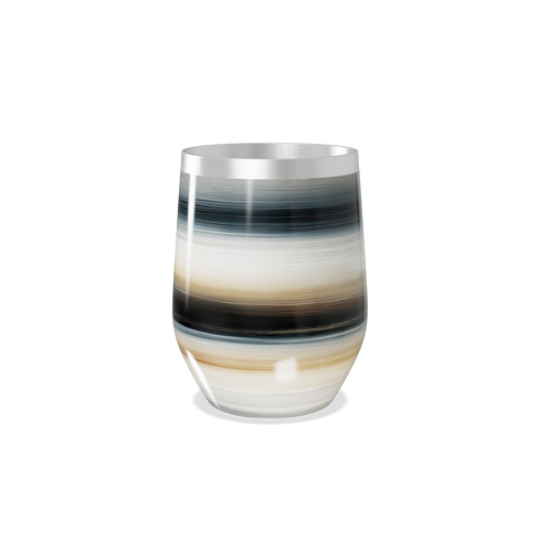 Copo Térmico Slim - Listrado Colorido Inox