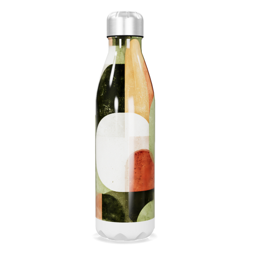 Garrafa Inox - Estampa Colorida Geométrica