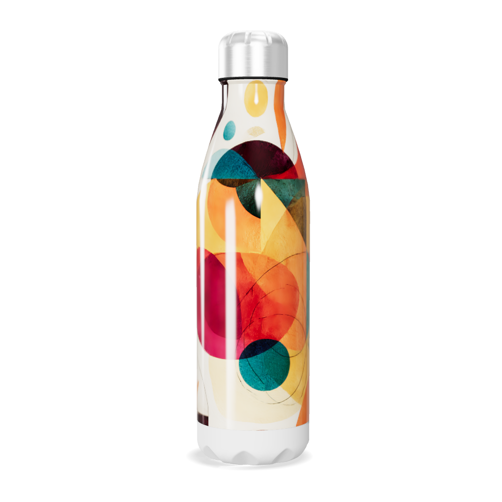 Garrafa Inox - Estampa Colorida