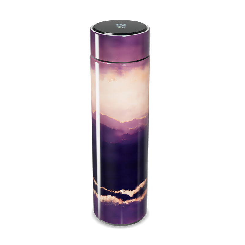 Garrafa Térmica Touch Roxa - Paisagem Artística