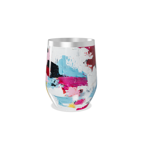 Copo Térmico Slim - Estampado Colorido Inox