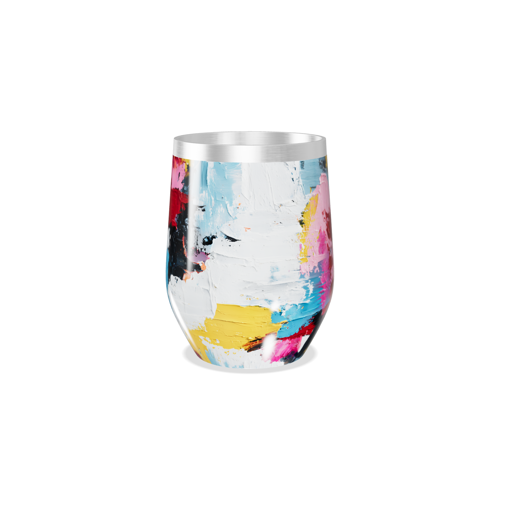 Copo Térmico Slim - Estampado Colorido Inox