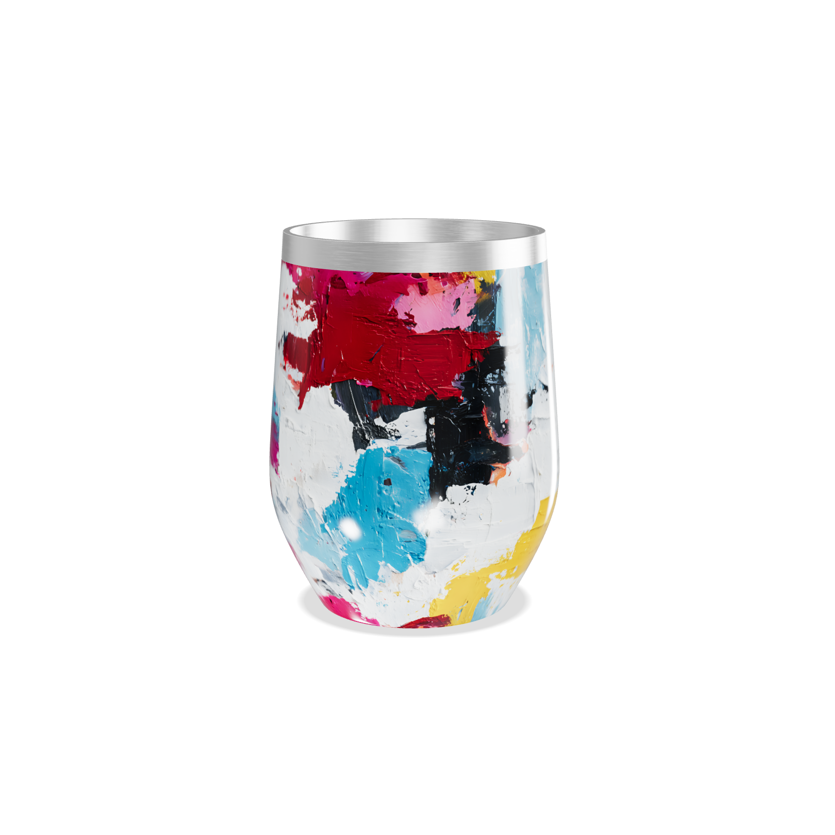 Copo Térmico Slim - Estampado Colorido Inox