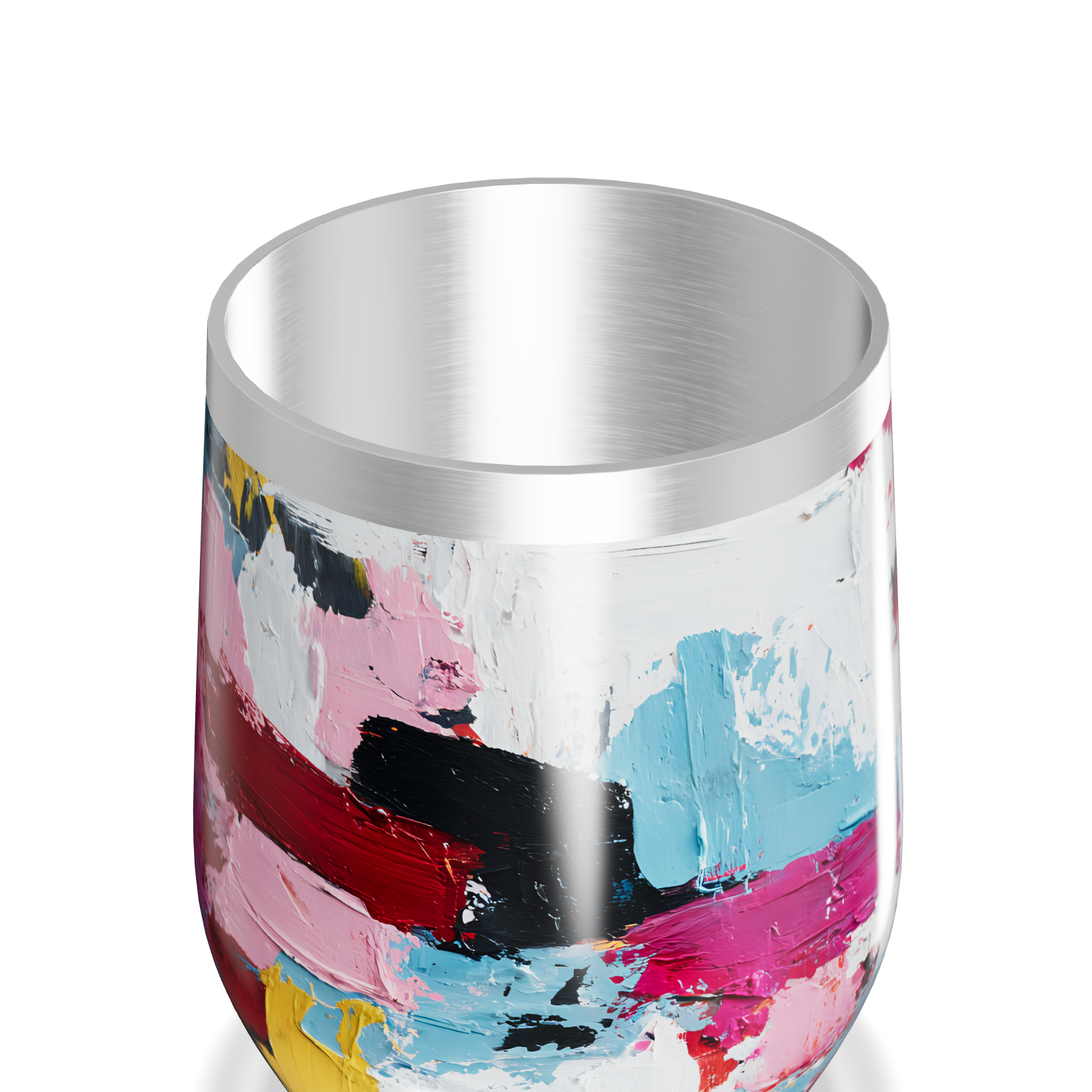 Copo Térmico Slim - Estampado Colorido Inox