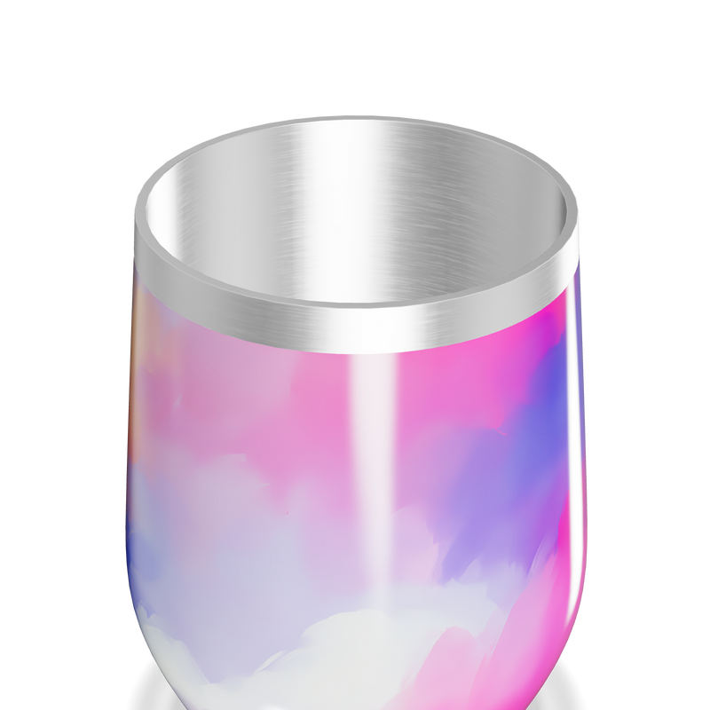Copo Térmico Slim - Estampa Degradê Colorida