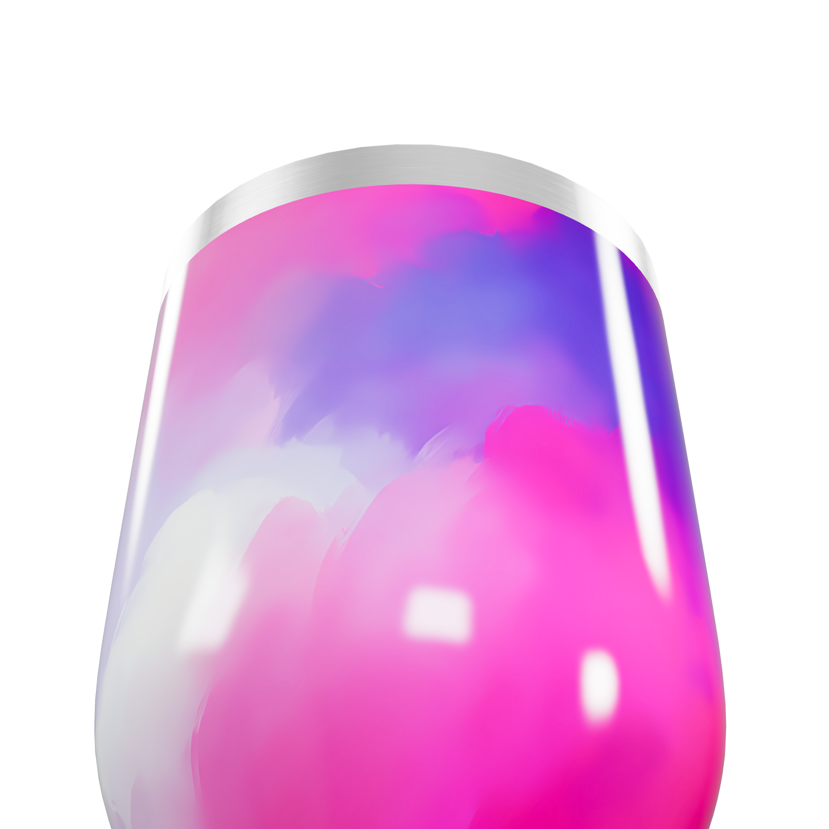 Copo Térmico Slim - Estampa Degradê Colorida