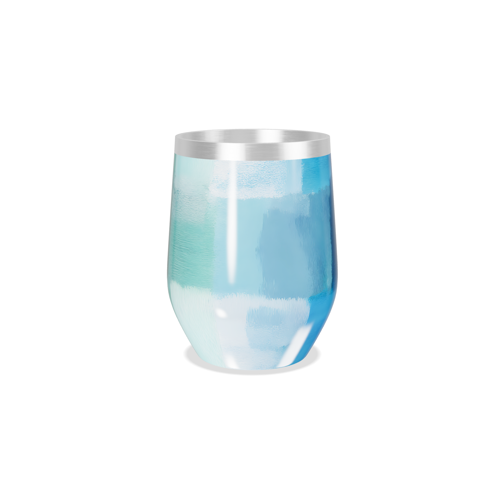 Copo Térmico Slim - Azul Metálico Inox