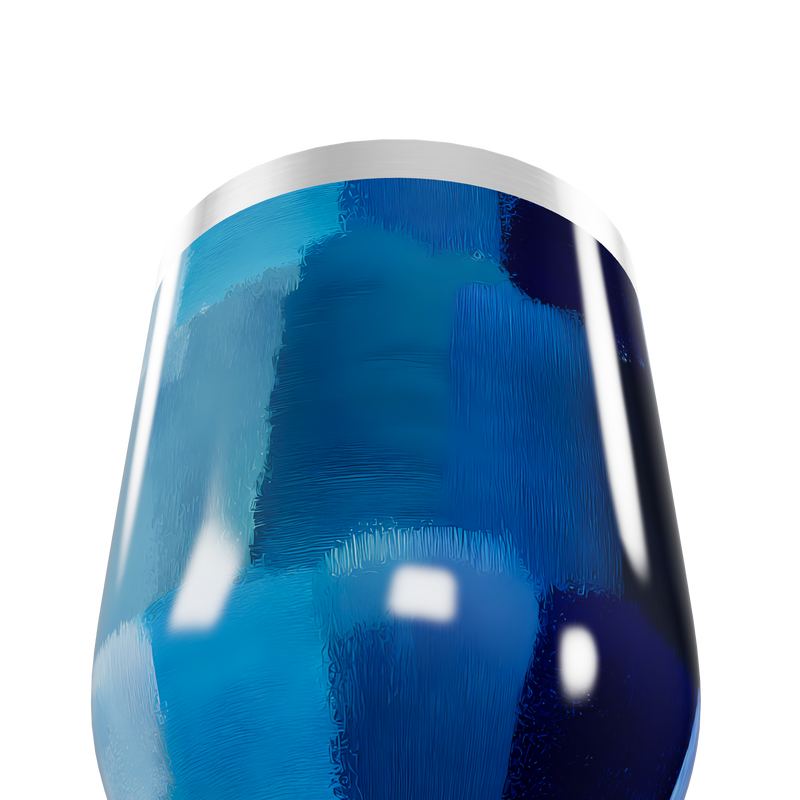 Copo Térmico Slim - Azul Metálico Inox