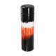 Garrafa Térmica Touch - Preto com Arte Laranja