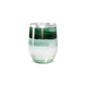 Copo Térmico Slim - Listras Verdes e Brancas