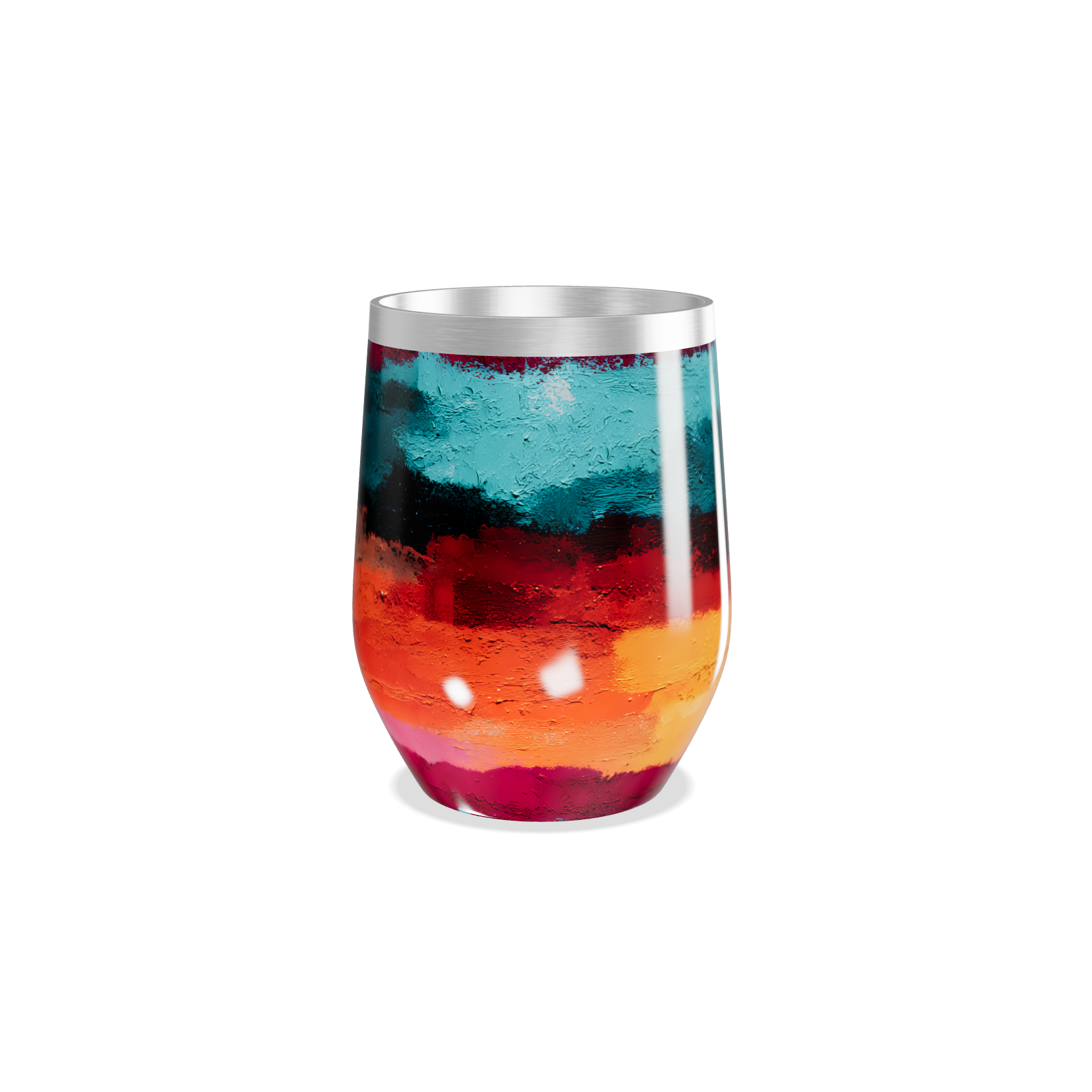 Copo Térmico Slim - Colorido Aço Inox