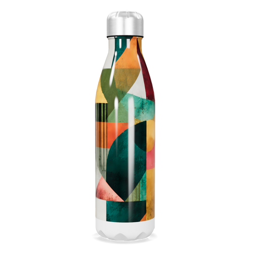 Garrafa Inox - Estampada Multicolorida