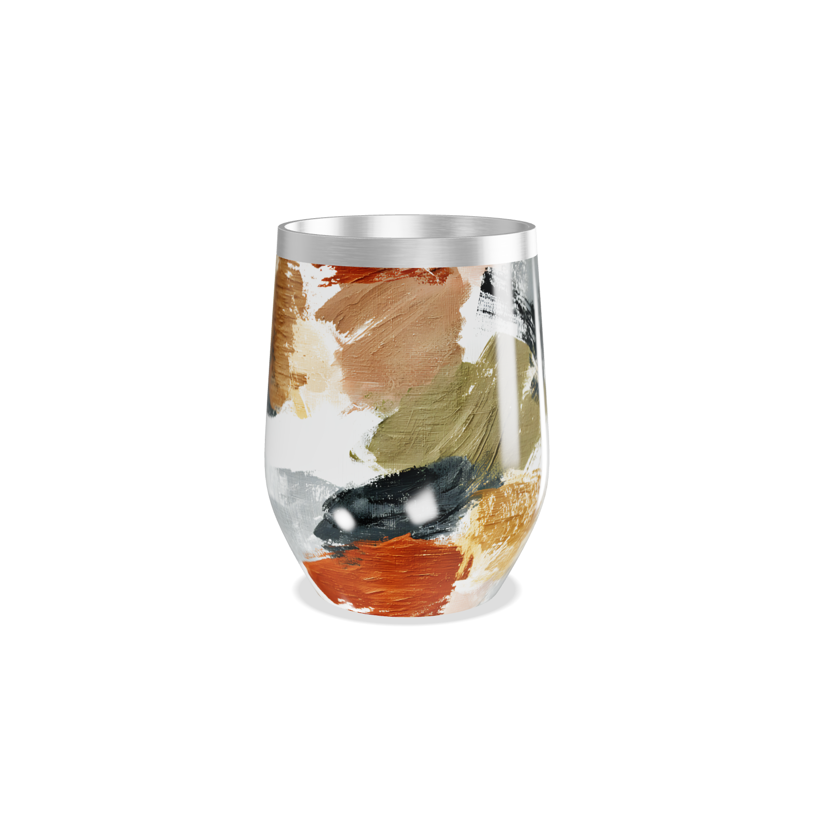 Copo Térmico Slim - Estampado Colorido Inox