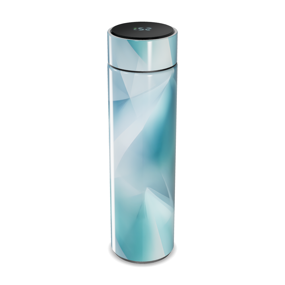 Garrafa Térmica Touch - Azul Geométrico