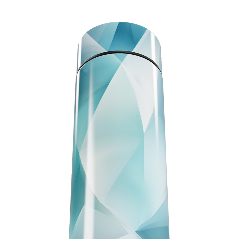 Garrafa Térmica Touch - Azul Geométrico