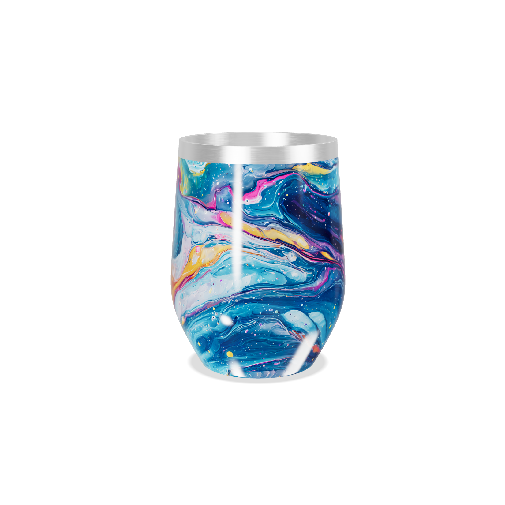 Copo Térmico Slim - Estampa Multicolorida