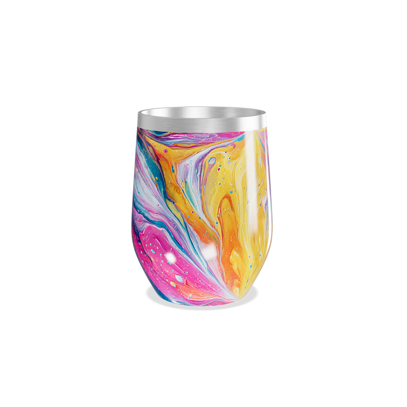 Copo Térmico Slim - Estampa Multicolorida