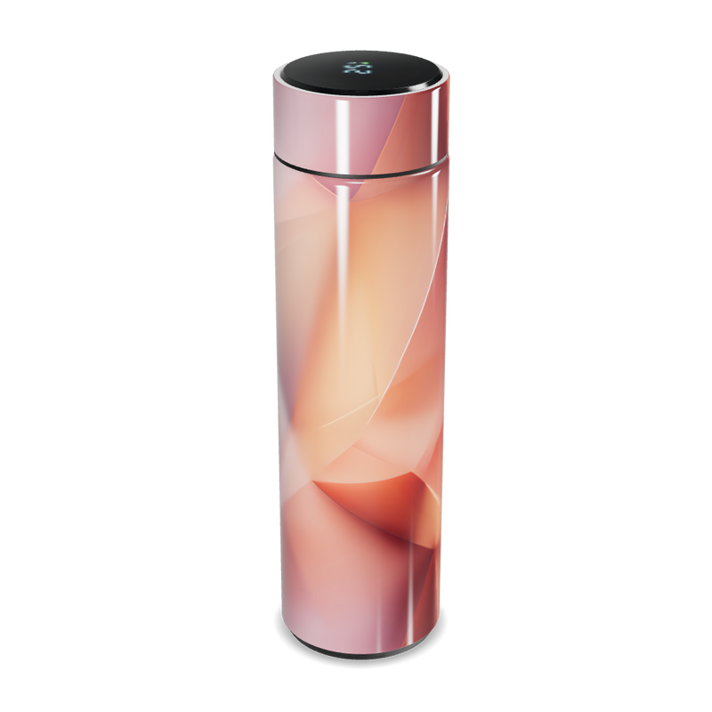 Garrafa Térmica Touch - Geométrica Rosa