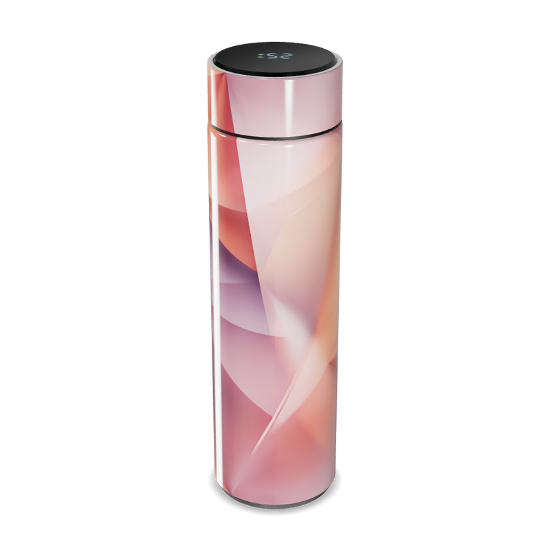 Garrafa Térmica Touch - Geométrica Rosa