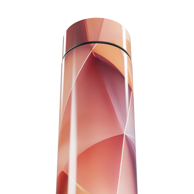 Garrafa Térmica Touch - Geométrica Rosa