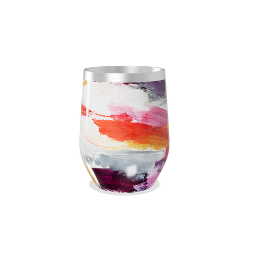 Copo Térmico Slim - Estampa Colorida Aço Inox