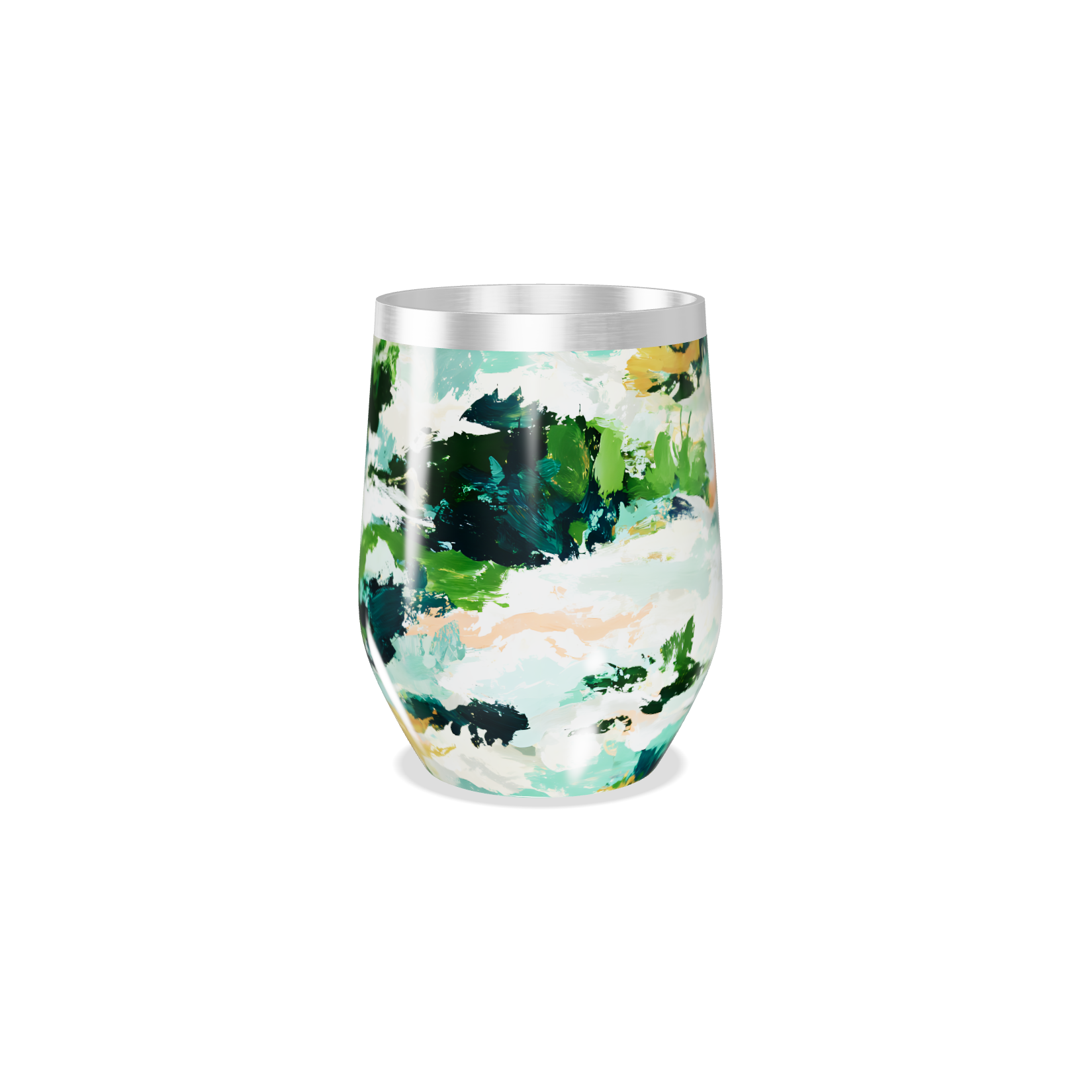 Copo Térmico Slim - Estampa Colorida Moderna