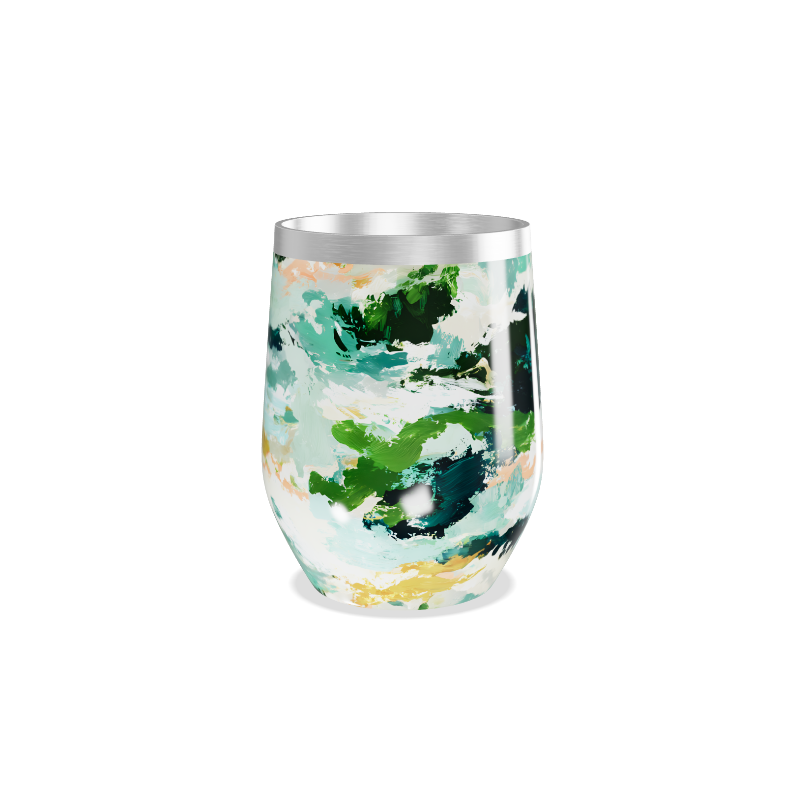 Copo Térmico Slim - Estampa Colorida Moderna