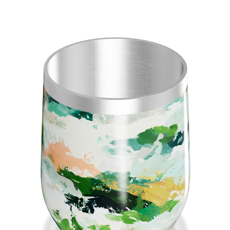 Copo Térmico Slim - Estampa Colorida Moderna