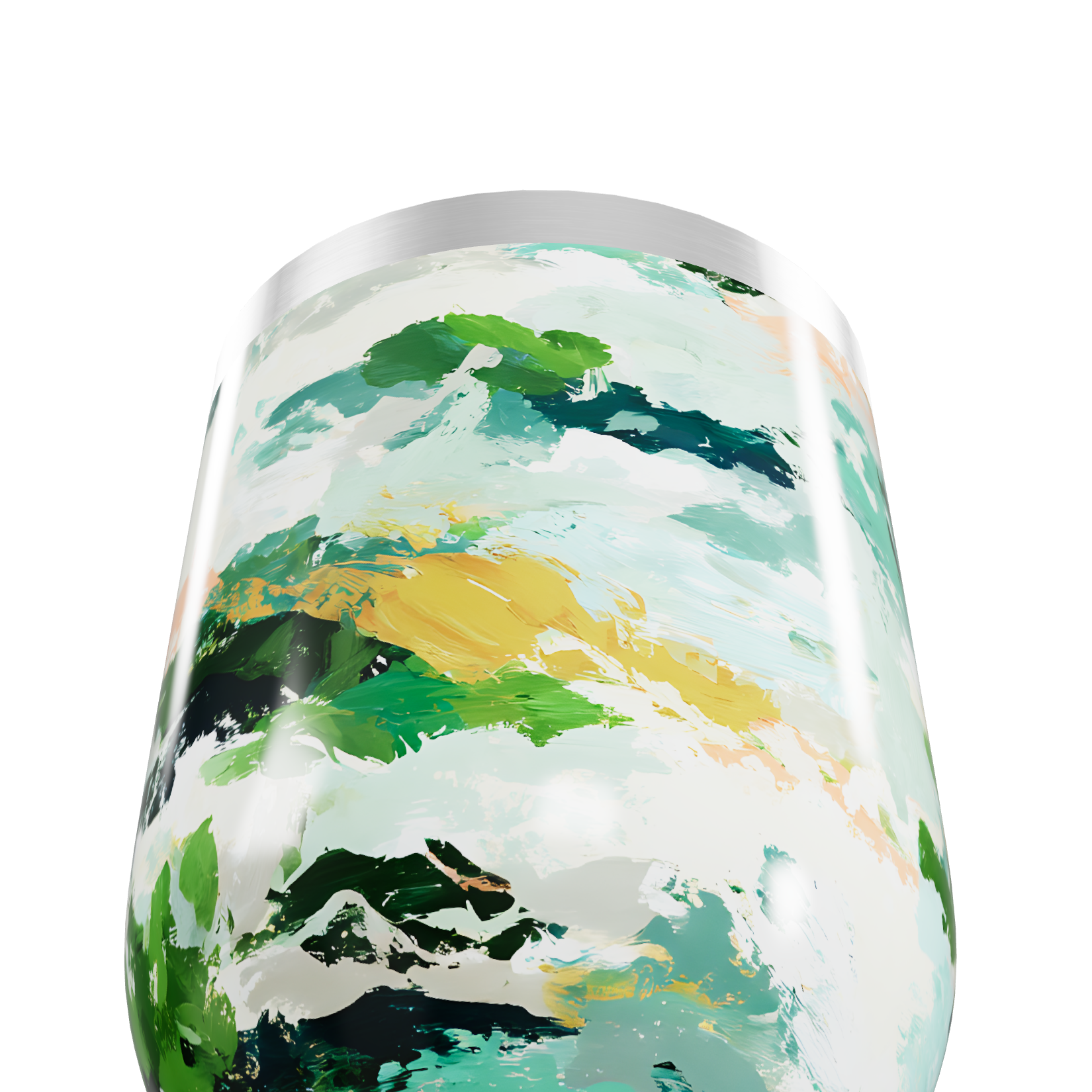 Copo Térmico Slim - Estampa Colorida Moderna