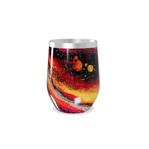 Copo Térmico Slim - Estampa Galáxia Colorida