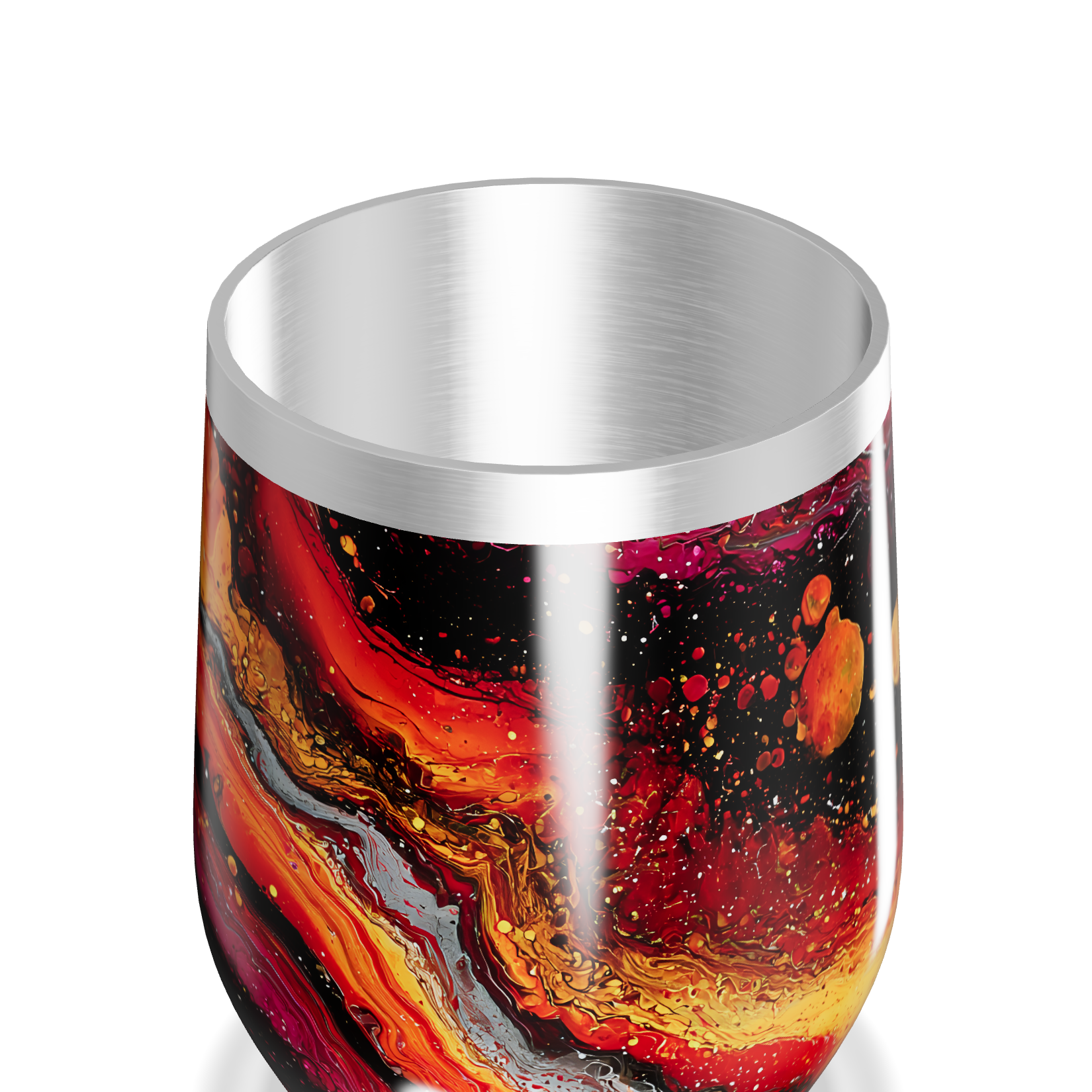 Copo Térmico Slim - Estampa Galáxia Colorida