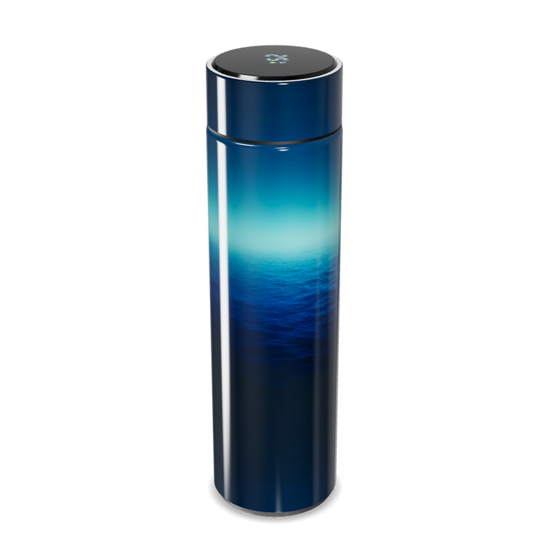 Garrafa Térmica Touch - Azul Gradiente Digital