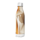 Garrafa Inox - Estampa Geométrica Laranja