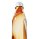 Garrafa Inox - Estampa Geométrica Laranja
