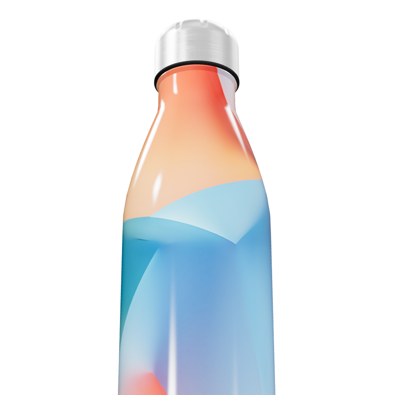 Garrafa Inox - Colorida degrade