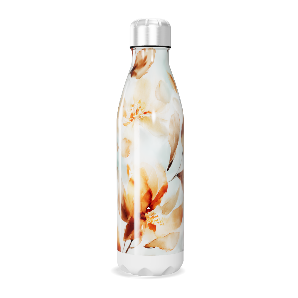Garrafa Inox - Floral Colorida