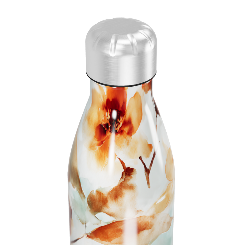 Garrafa Inox - Floral Colorida