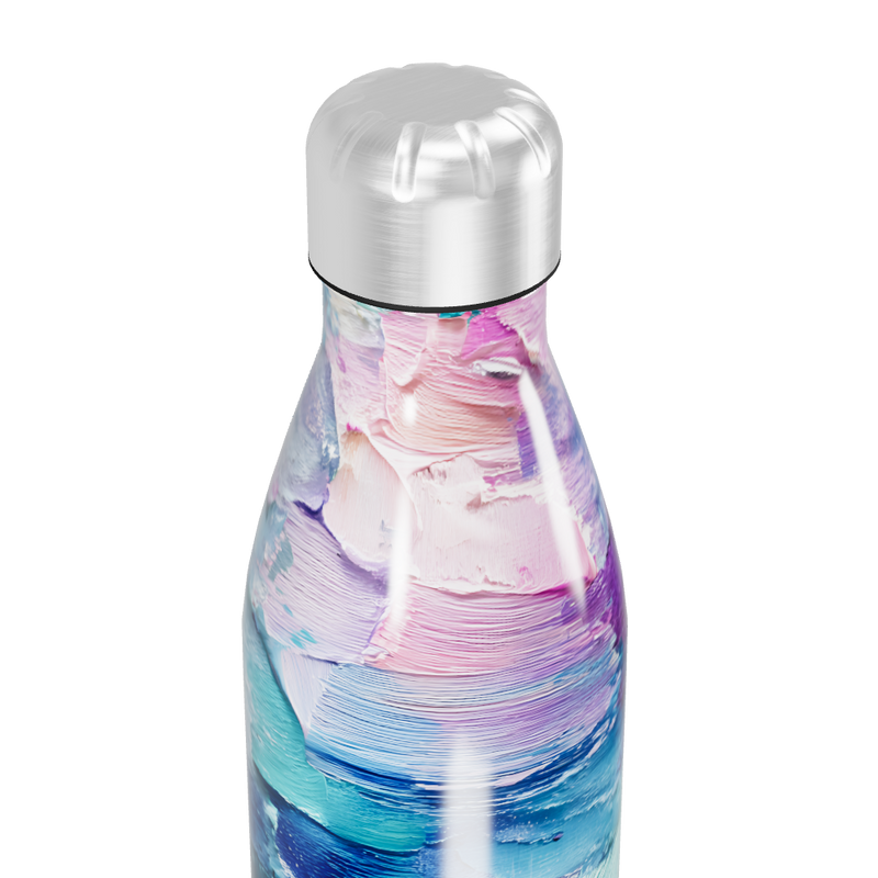 Garrafa Inox - Colorida Abstrata