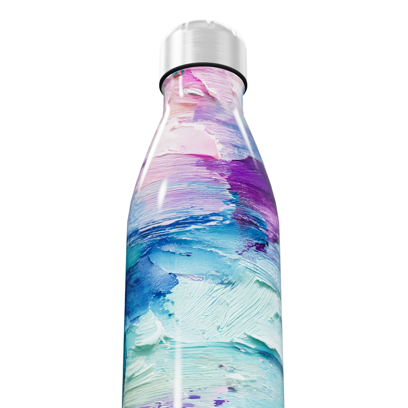 Garrafa Inox - Colorida Abstrata