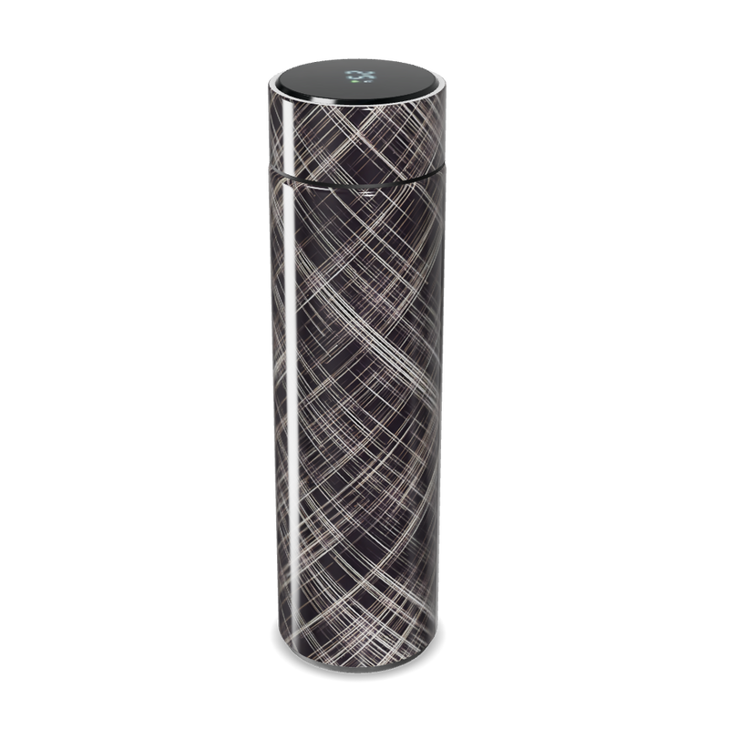 Garrafa Térmica Touch - Preta com Listras