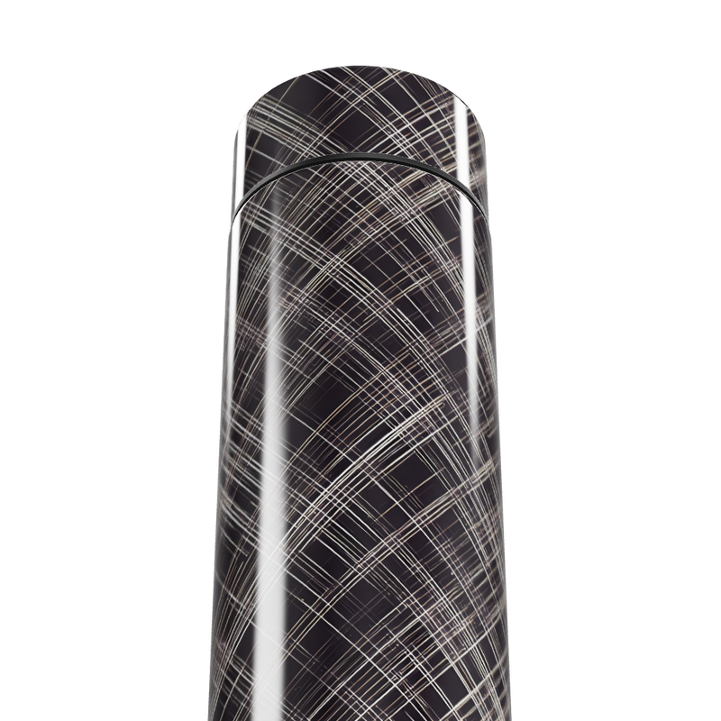 Garrafa Térmica Touch - Preta com Listras