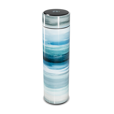Garrafa Térmica Touch - Estampa Azul Vidro