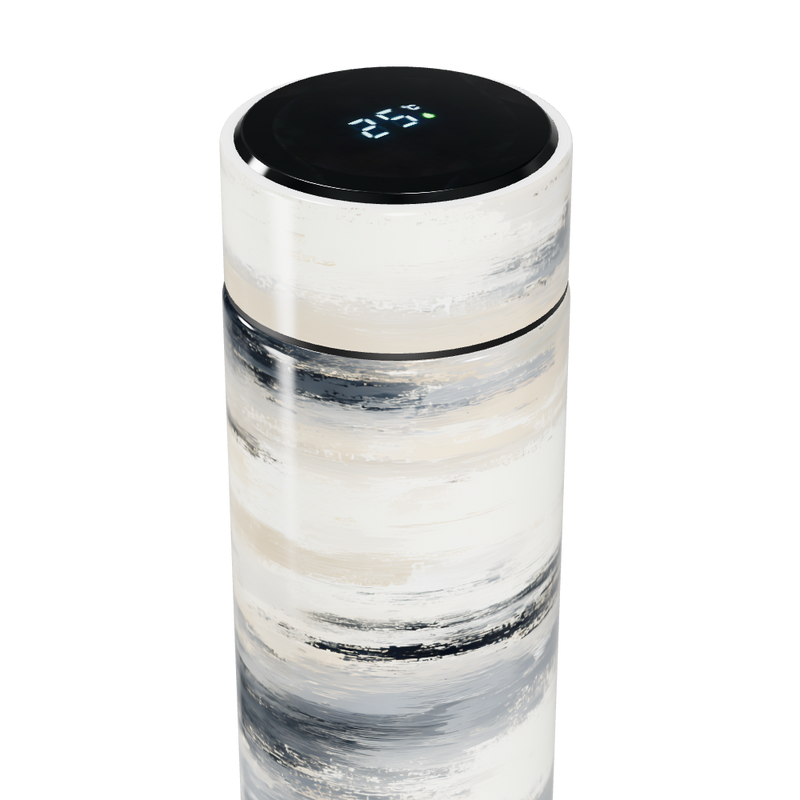 Garrafa Térmica Touch - Design Marmorizado