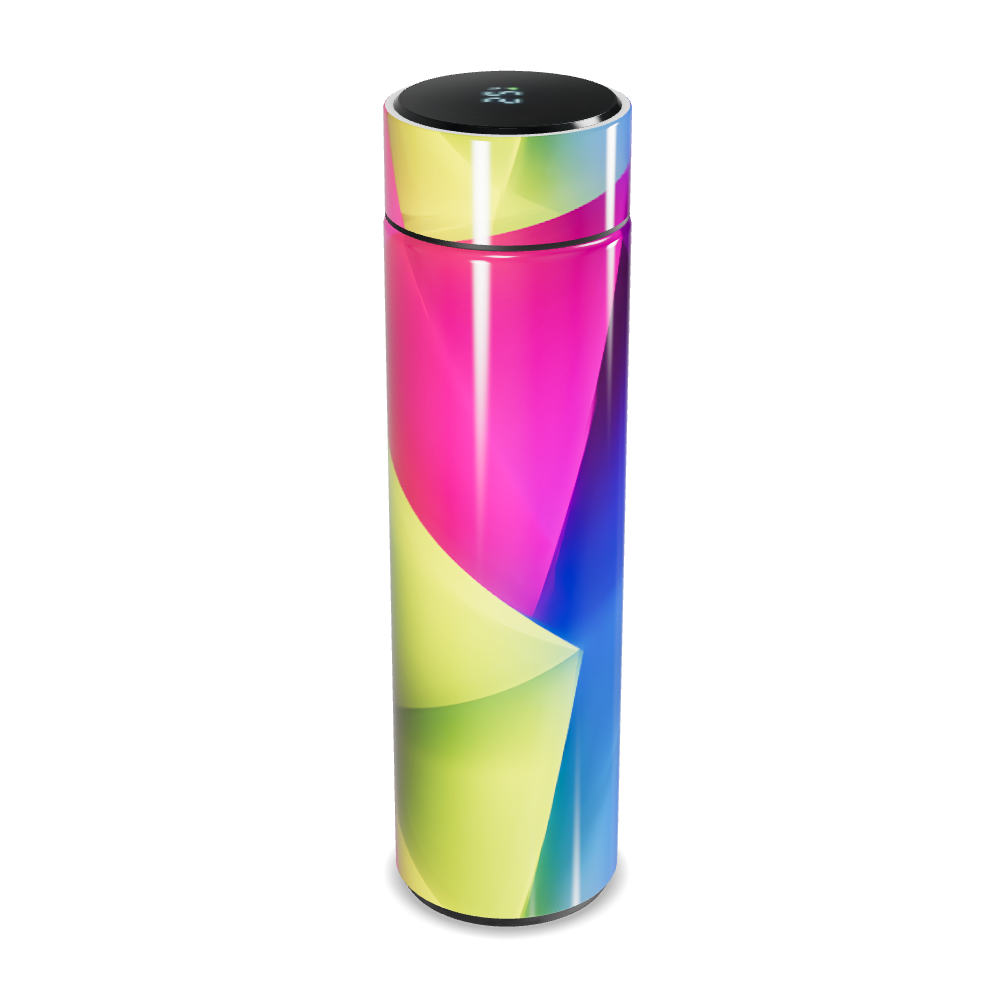 Garrafa Térmica Touch - Multicolorida LED Digital