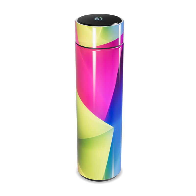 Garrafa Térmica Touch - Multicolorida LED Digital