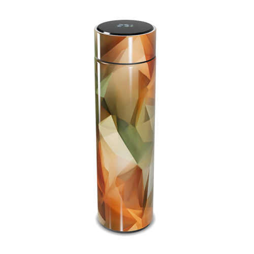 Garrafa Térmica Touch - Geométrica Multicolorida