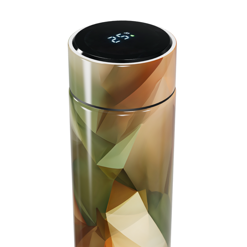 Garrafa Térmica Touch - Geométrica Multicolorida