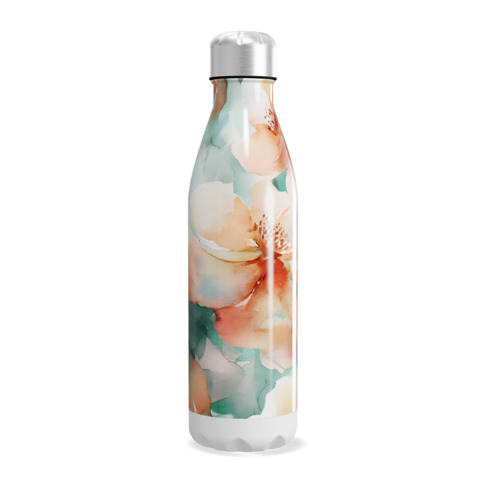 Garrafa Inox - Floral Colorida 500ml