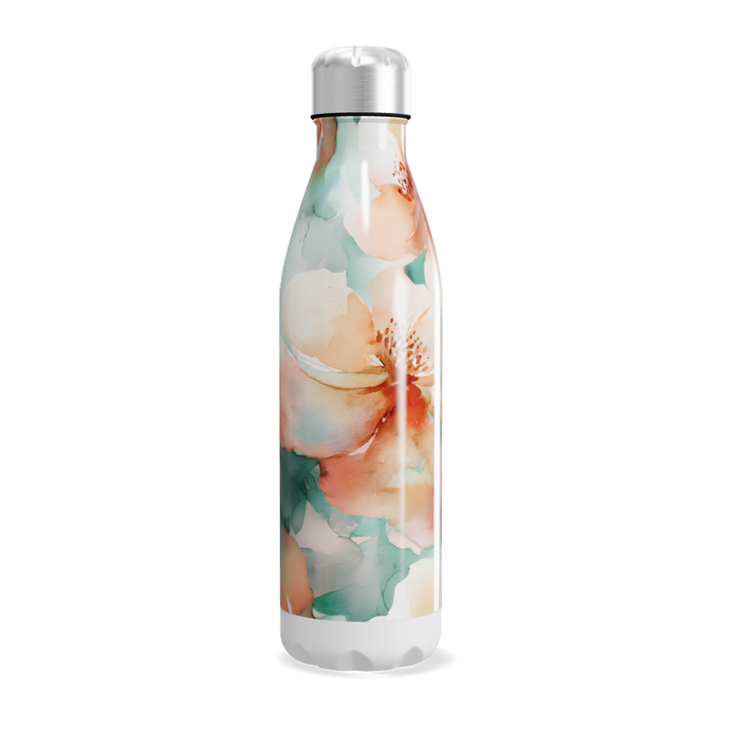 Garrafa Inox - Floral Colorida 500ml